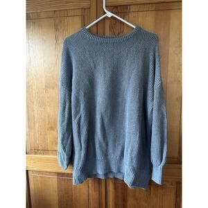 Old Navy Women's Textured Gray Sweater Size L